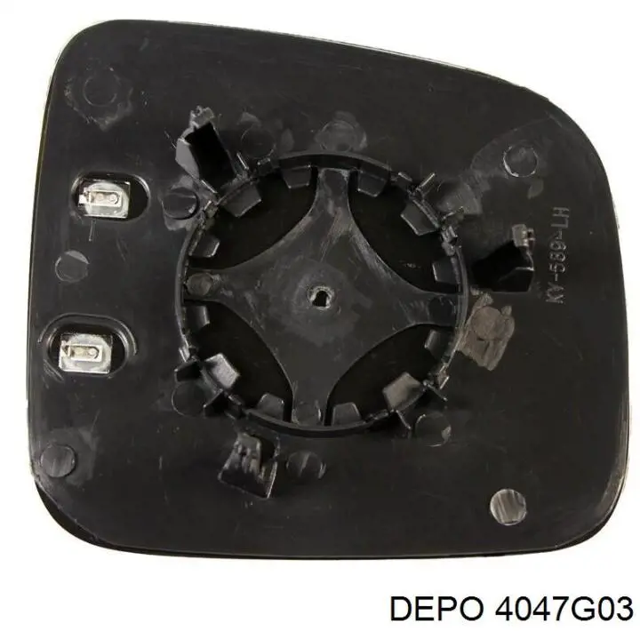 4047G03 Depo/Loro/Abakus Зеркальный элемент левого зеркала заднего вида