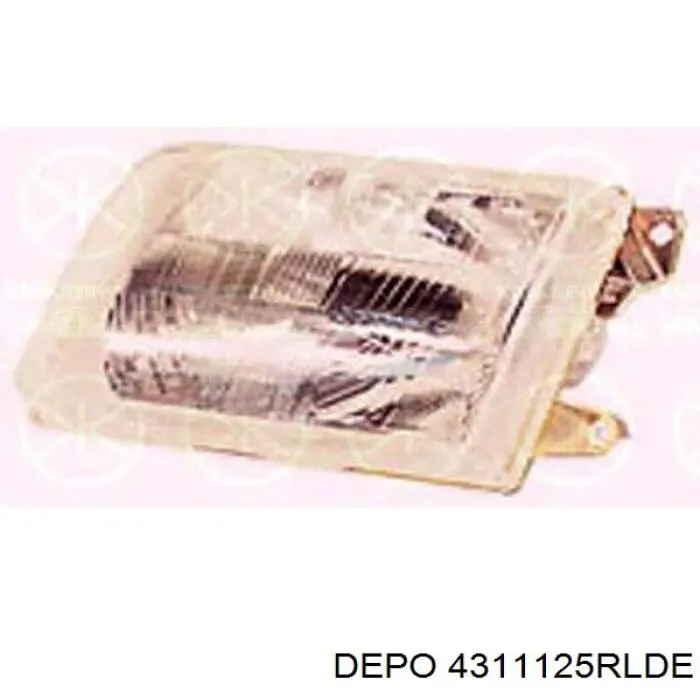 4311125RLDE Depo/Loro/Abakus Фара передняя правая
