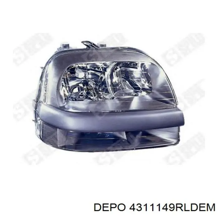 Правая фара 0301174202 Magneti Marelli