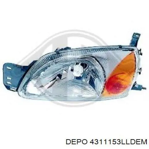 Фара левая Depo/Loro/Abakus 4311153LLDEM цена, от 124.37 USD