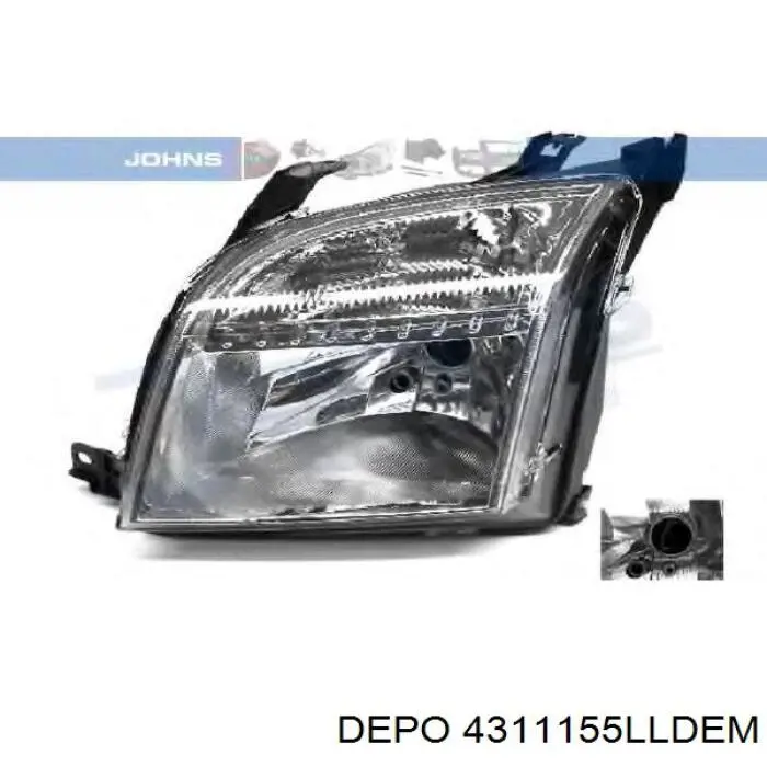 Купить 4311155LLDEM Depo/Loro/Abakus Фара левая передняя