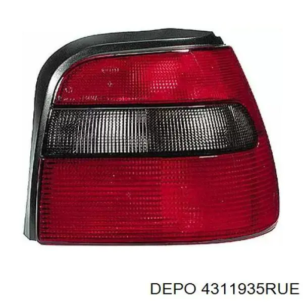 Фонари задние на Ford Focus I DFW