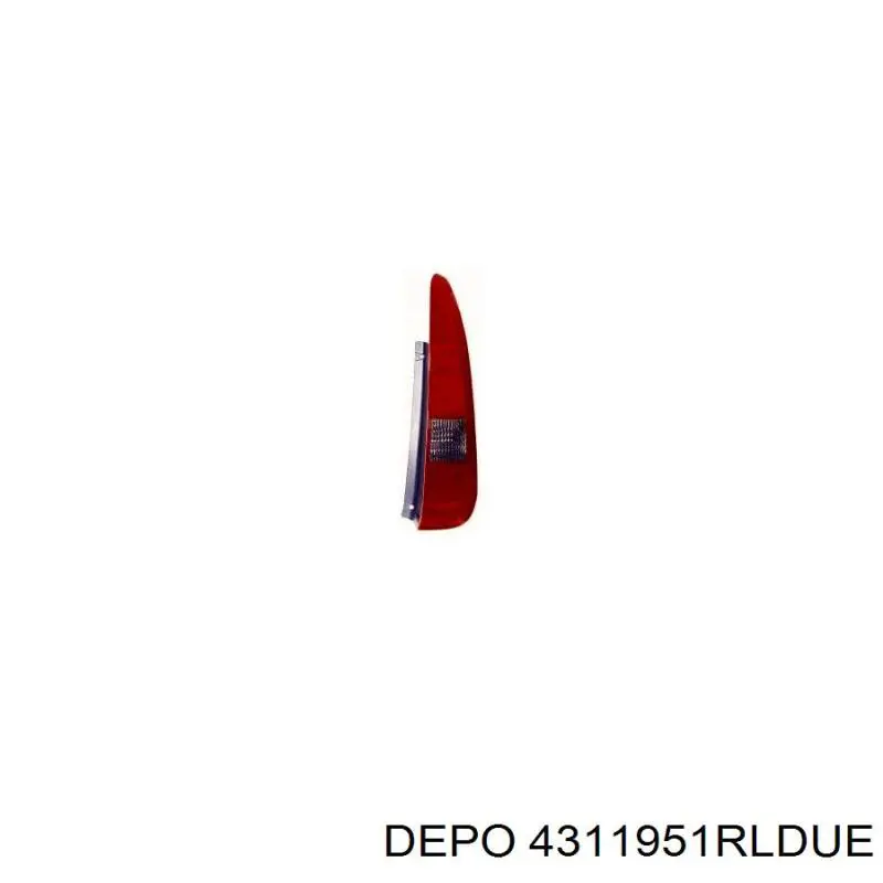 Правый стоп Ford 1206104