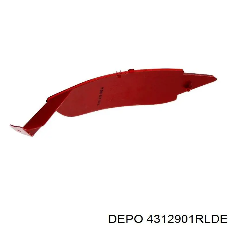 Правый катафот заднего бампера ZFD1637R Signeda