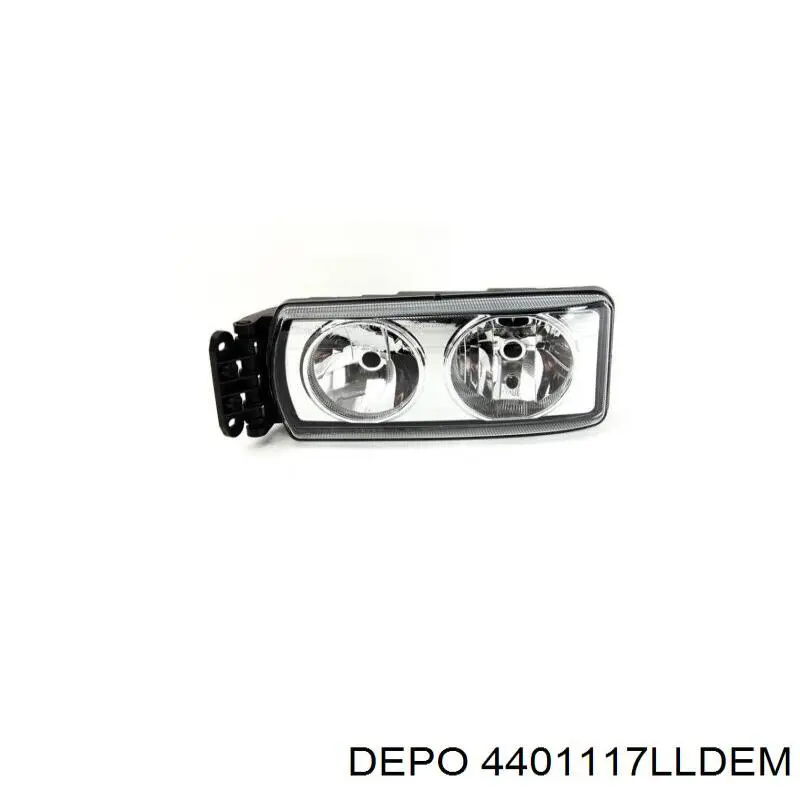 Левая фара 4401117LLDEM Depo/Loro/Abakus