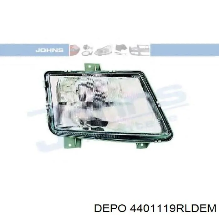 Купить 4401119RLDEM Depo/Loro/Abakus Фара основная правая