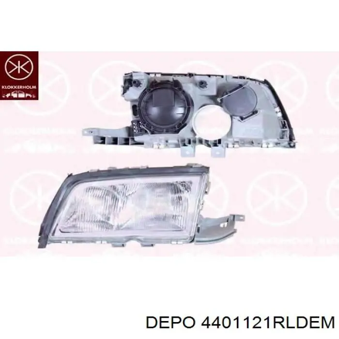 Купить 2028203061 Mercedes Фара основная правая