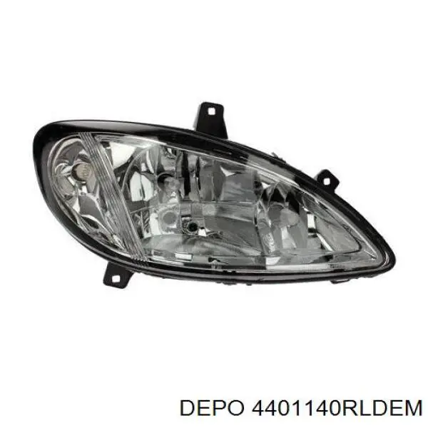 Правая фара 4401140RLDEM Depo/Loro/Abakus