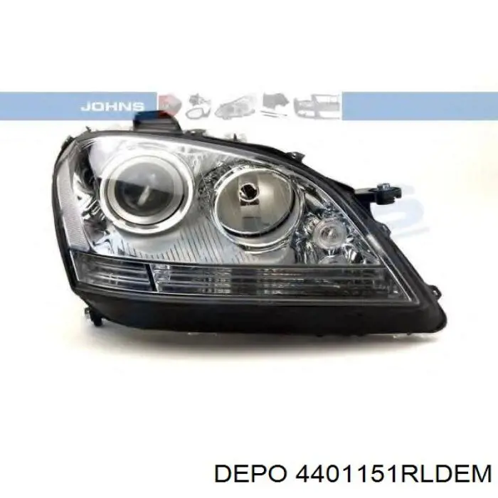 Купить 4401151RLDEM Depo/Loro/Abakus Фара основная правая
