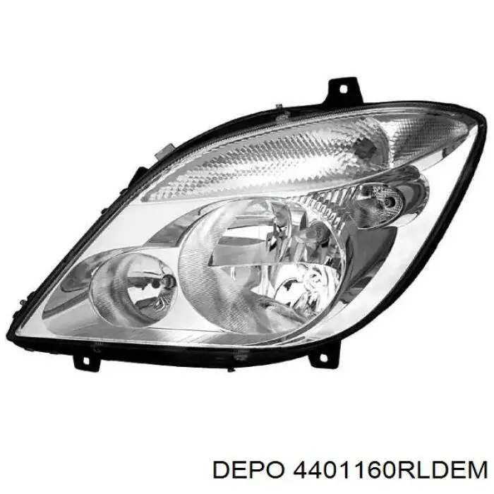 Правая фара 506510E Polcar