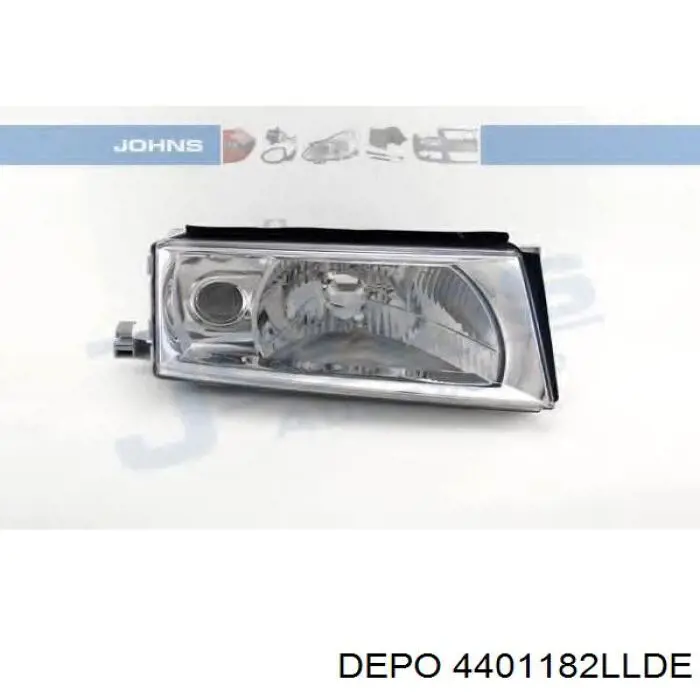 Купить 4401182LLDE Depo/Loro/Abakus Фара левая передняя