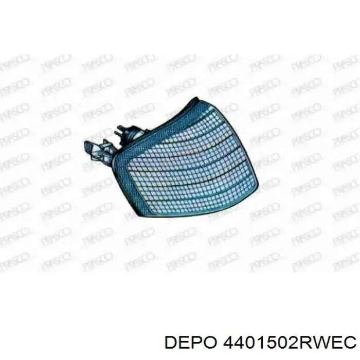 Правый указатель поворота Depo/Loro/Abakus 4401502RWEC цена, от 10.43 USD