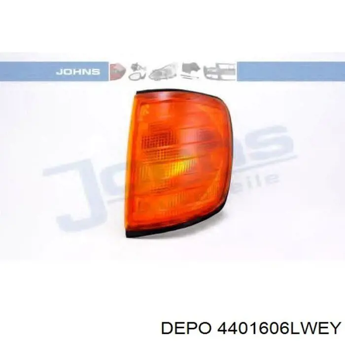 Поворотник левый FP3526K5E Depo/Loro/Abakus