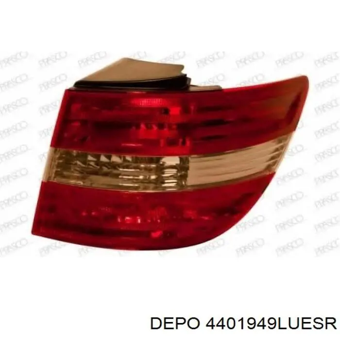 Фонарь задний левый внешний 4401949LUESR Depo/Loro/Abakus