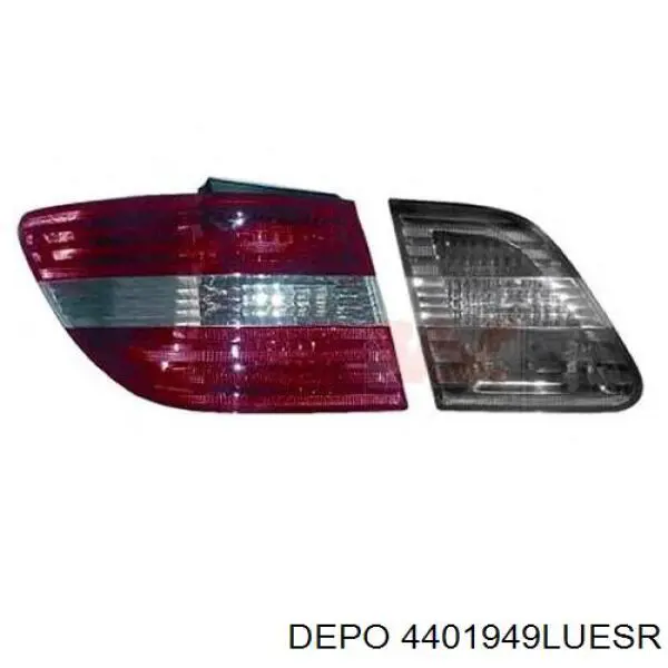 Фонарь задний левый внешний LLE822 Magneti Marelli