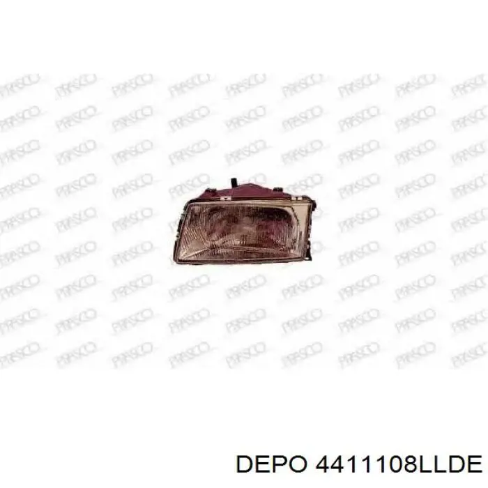 Левая фара 131509E Polcar