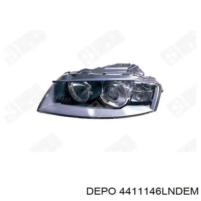 Фара левая Depo/Loro/Abakus 4411146LNDEM цена, от 109.62 USD