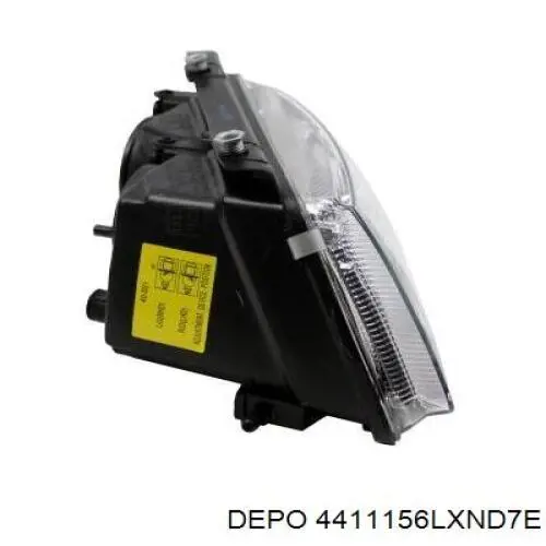 Фара левая Depo/Loro/Abakus 4411156LXND7E цена, от 106.71 USD