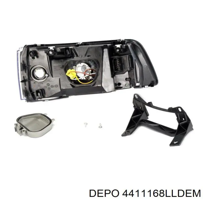 Левая фара LPL492 Magneti Marelli