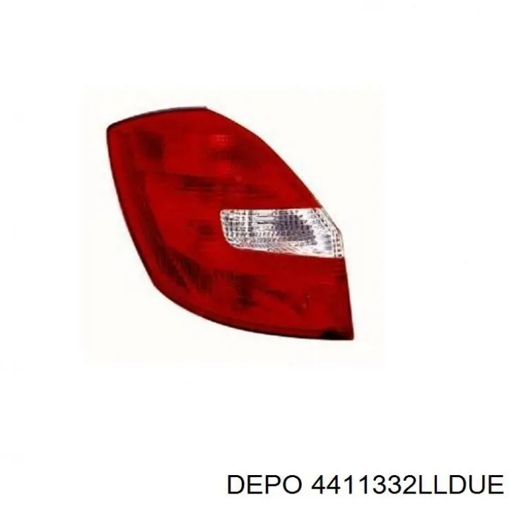 Фонарь задний левый внутренний 4411332LLDUE Depo/Loro/Abakus