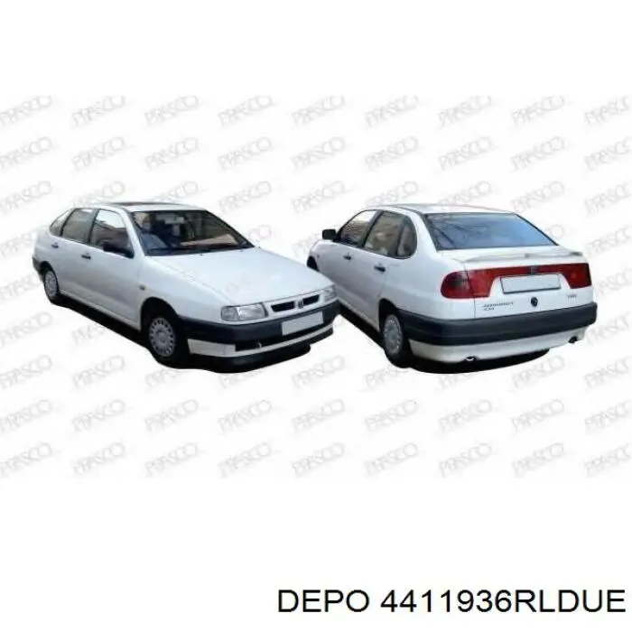 Задний фонарь W06K9945096 VAG