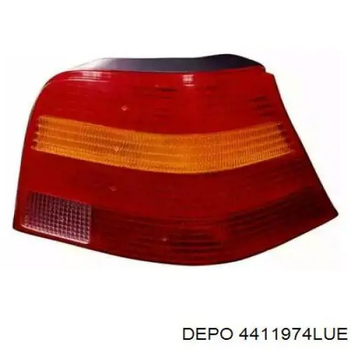 Задняя левая фара Depo/Loro/Abakus 4411974LUE цена, от 43.76 USD