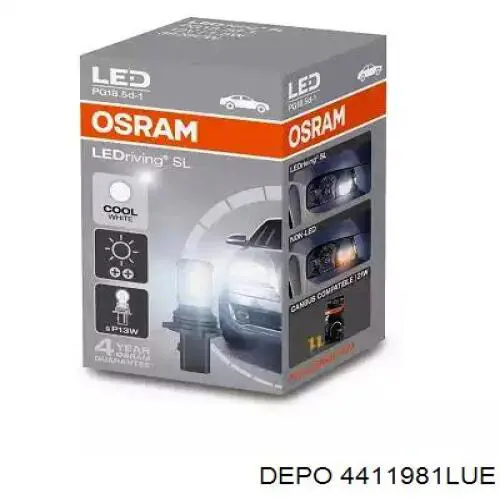 Купить 4411981LUE Depo/Loro/Abakus Левый стоп
