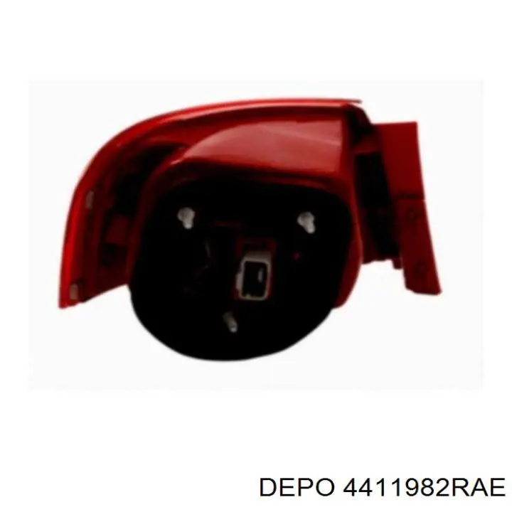 4411982RAE Depo/Loro фонарь задний правый внешний