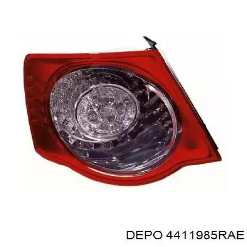 4411985RAE Depo/Loro фонарь задний правый внешний