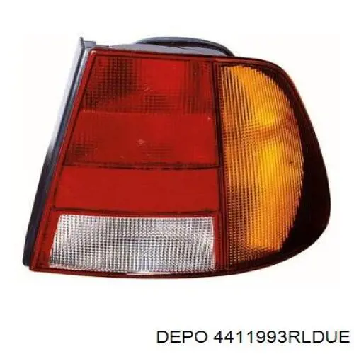 Фонарь задний правый Depo/Loro/Abakus 4411993RLDUE цена, от 36.90 USD