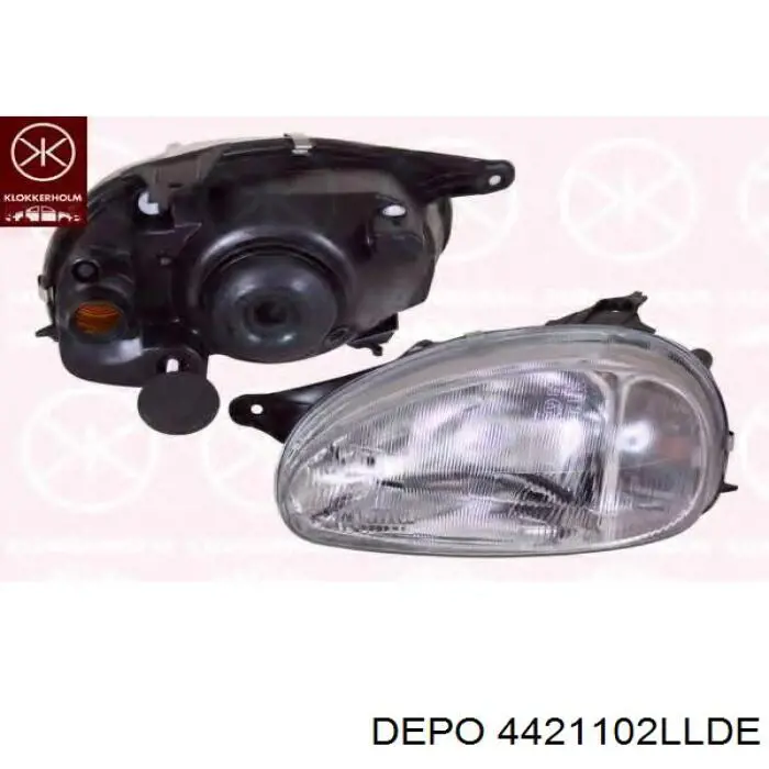 Купить 4421102LLDE Depo/Loro/Abakus Фара левая передняя