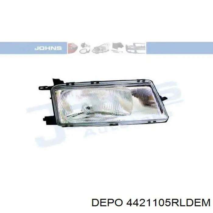 Правая фара 1AJ007677021 HELLA