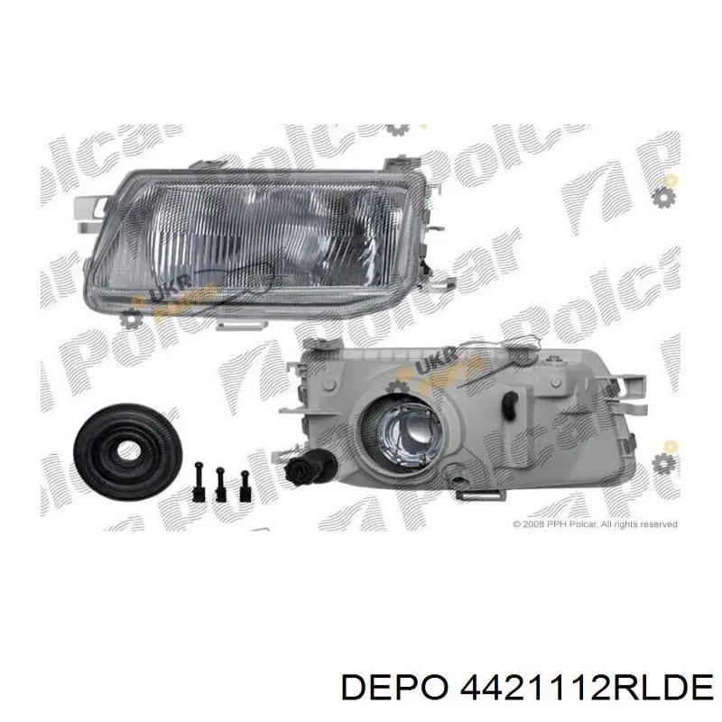 Купить 1216004 Opel Фара основная правая