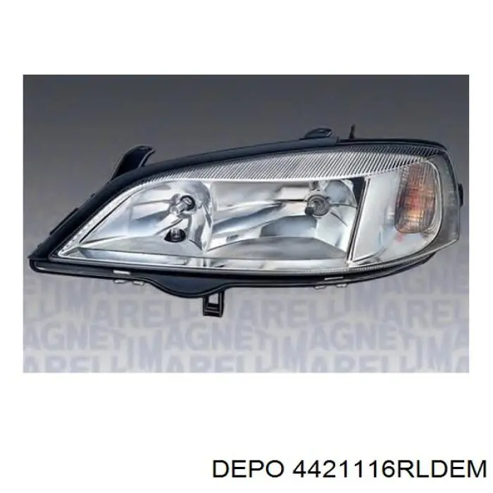 Правая блок фара Opel 9199904 цена, от 42.23 USD