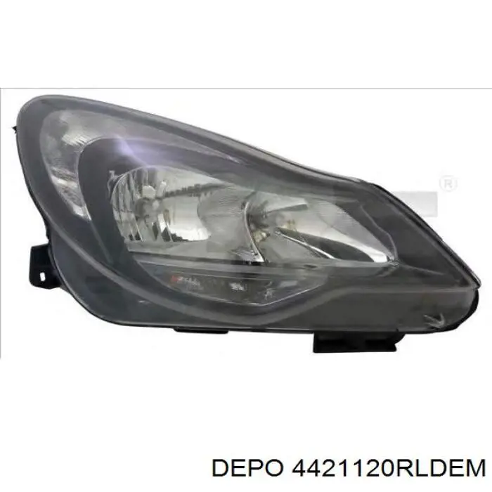 Фара передняя правая на Opel Corsa A S83