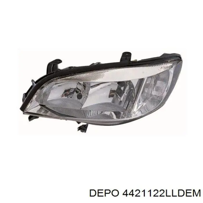 Левая фара 1216277 Opel