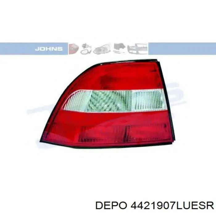 Задняя левая фара Opel 6223161 цена, от 32.03 USD