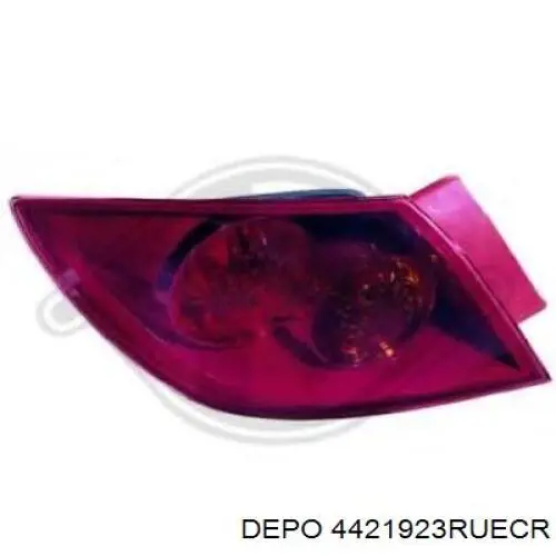  Задний фонарь Opel Zafira 