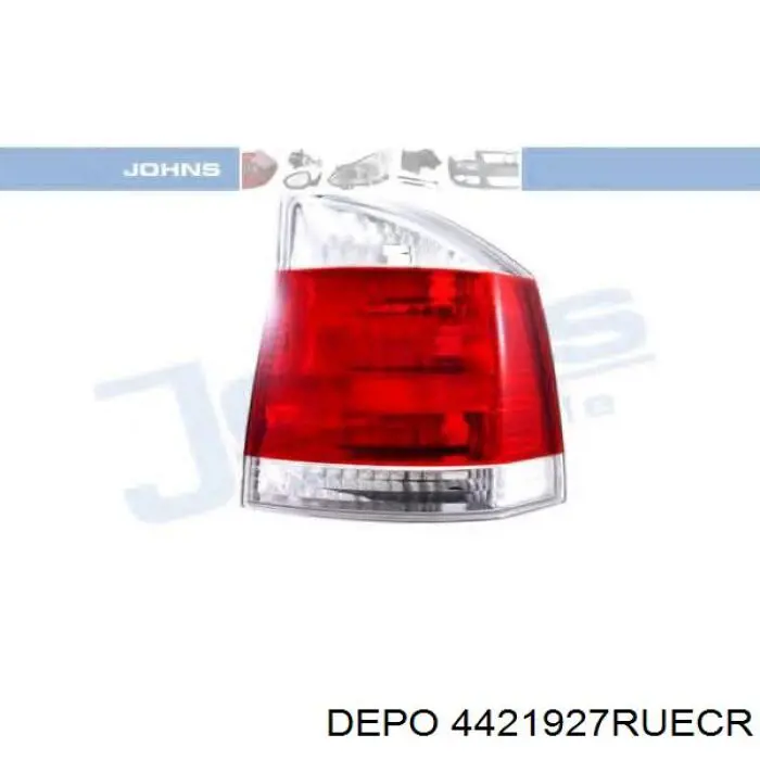 93192384 Peugeot/Citroen фонарь задний правый