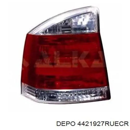 Фонарь задний правый Depo/Loro/Abakus 4421927RUECR цена, от 44.52 USD