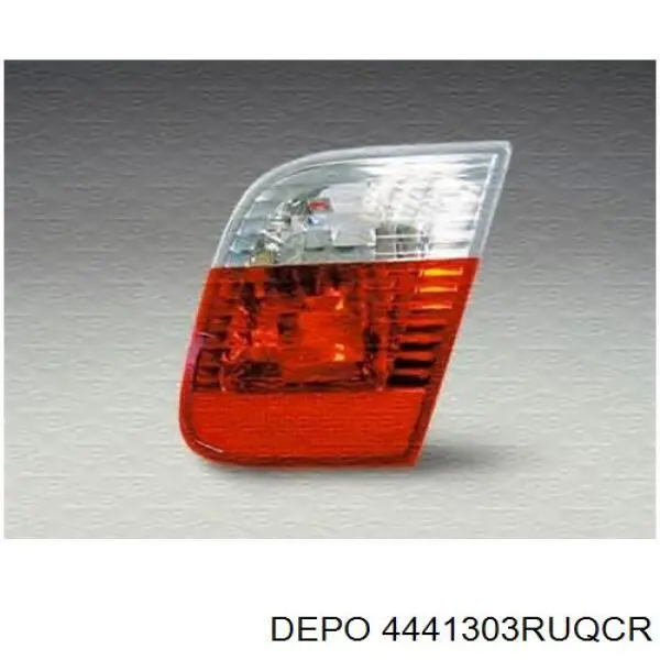 Фонарь задний правый, внутренний Depo/Loro/Abakus 4441303RUQCR цена, от 24.86 USD