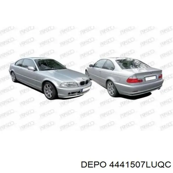 Поворотник левый 4441507LUQC Depo/Loro/Abakus