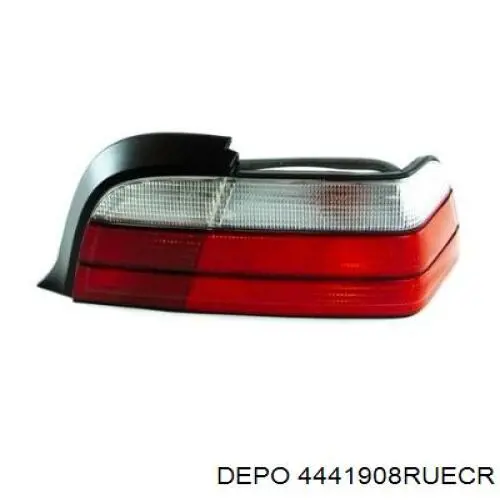 Фонарь задний правый Depo/Loro/Abakus 4441908RUECR цена, от 40.72 USD