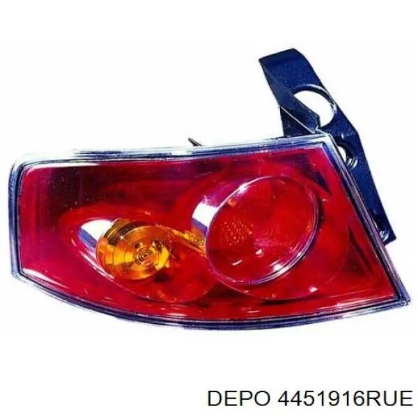 445-1916R-UE Depo/Loro фонарь задний правый внешний