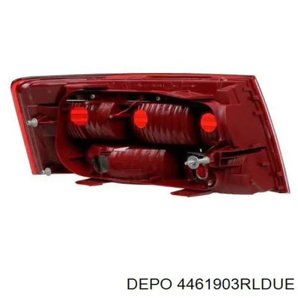 Купить 4461903RLDUE Depo/Loro/Abakus Фонарь задний правый, внешний