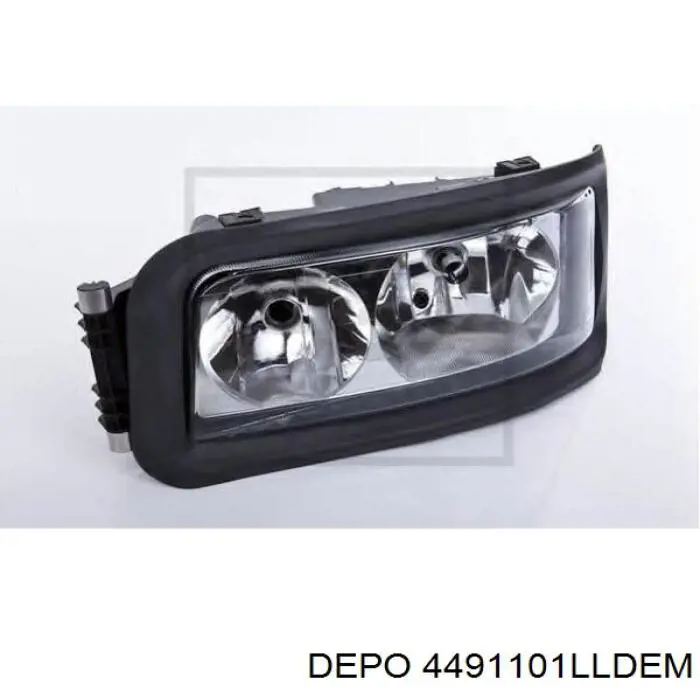 Фара левая Depo/Loro/Abakus 4491101LLDEM цена, от 93.84 USD