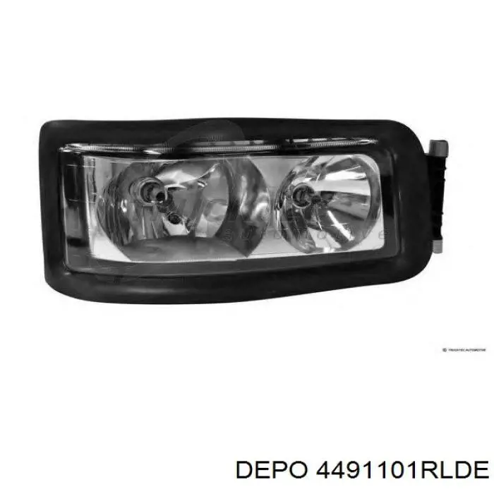 Купить 4491101RLDE Depo/Loro/Abakus Фара основная правая