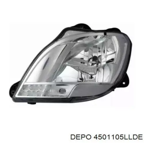 Левая фара 1835874 DAF
