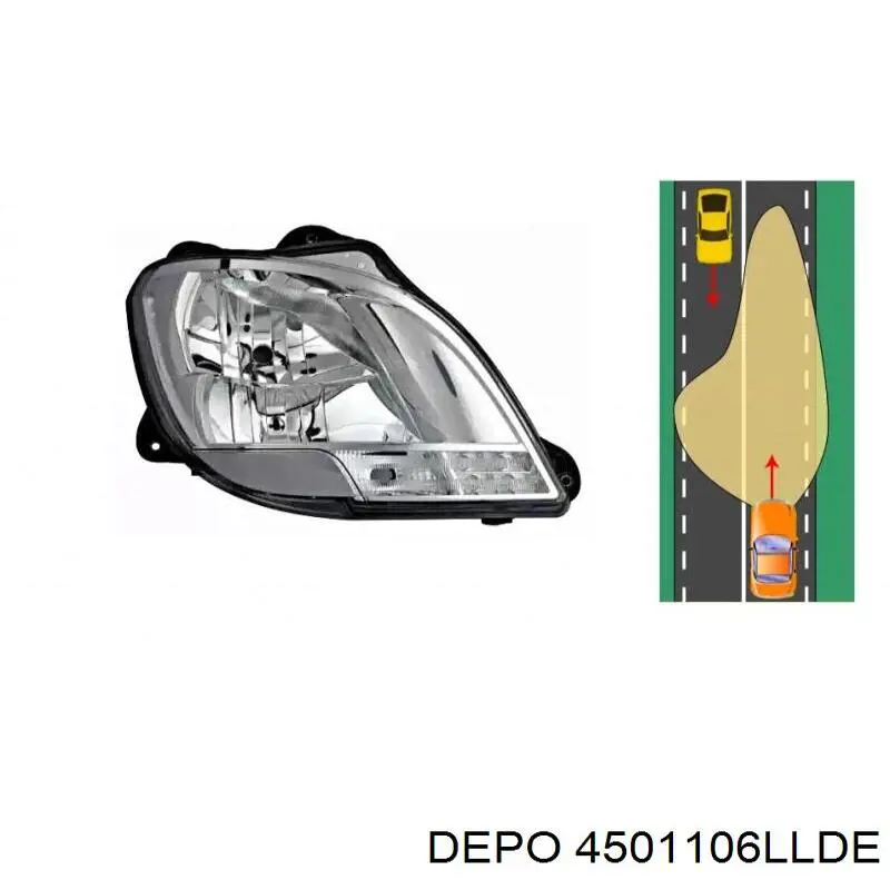 Фара левая HELLA 1EX010116711 цена, от 343.61 USD
