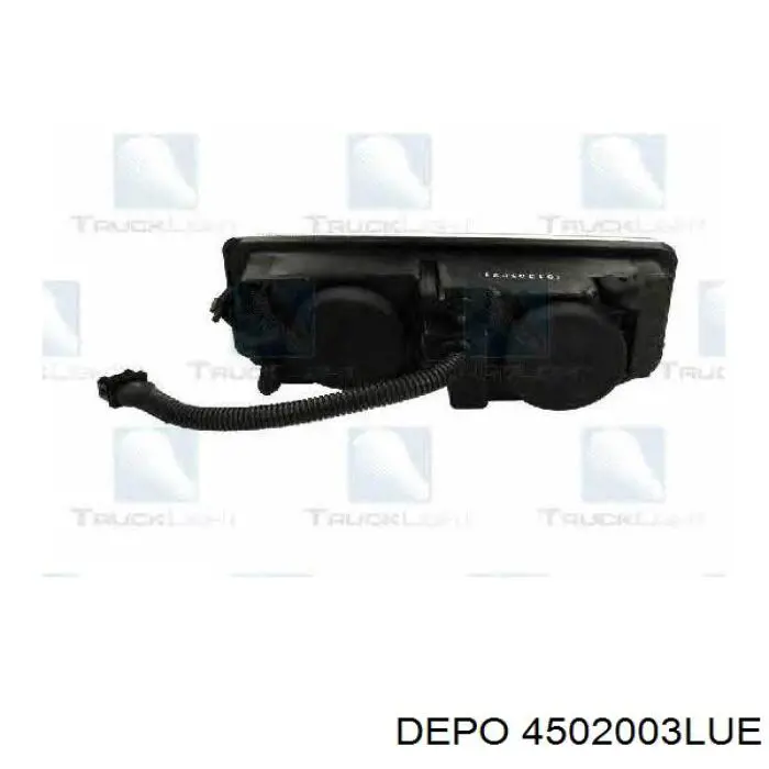 Фара противотуманная, левая Depo/Loro/Abakus 4502003LUE цена, от 64.78 USD